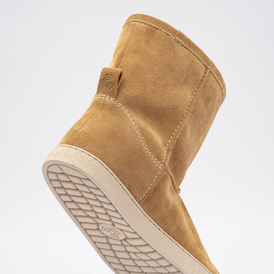 Hyggestøvle Kvinder Lysebrune Groundies Dk