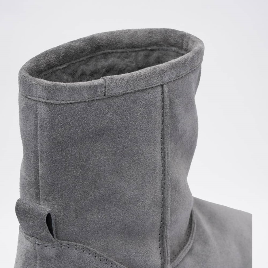 Grå Hyggestøvle Kvinder Groundies Dk