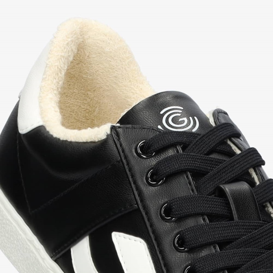 Groundies Dk Sort/hvid Greenwich Kvinder