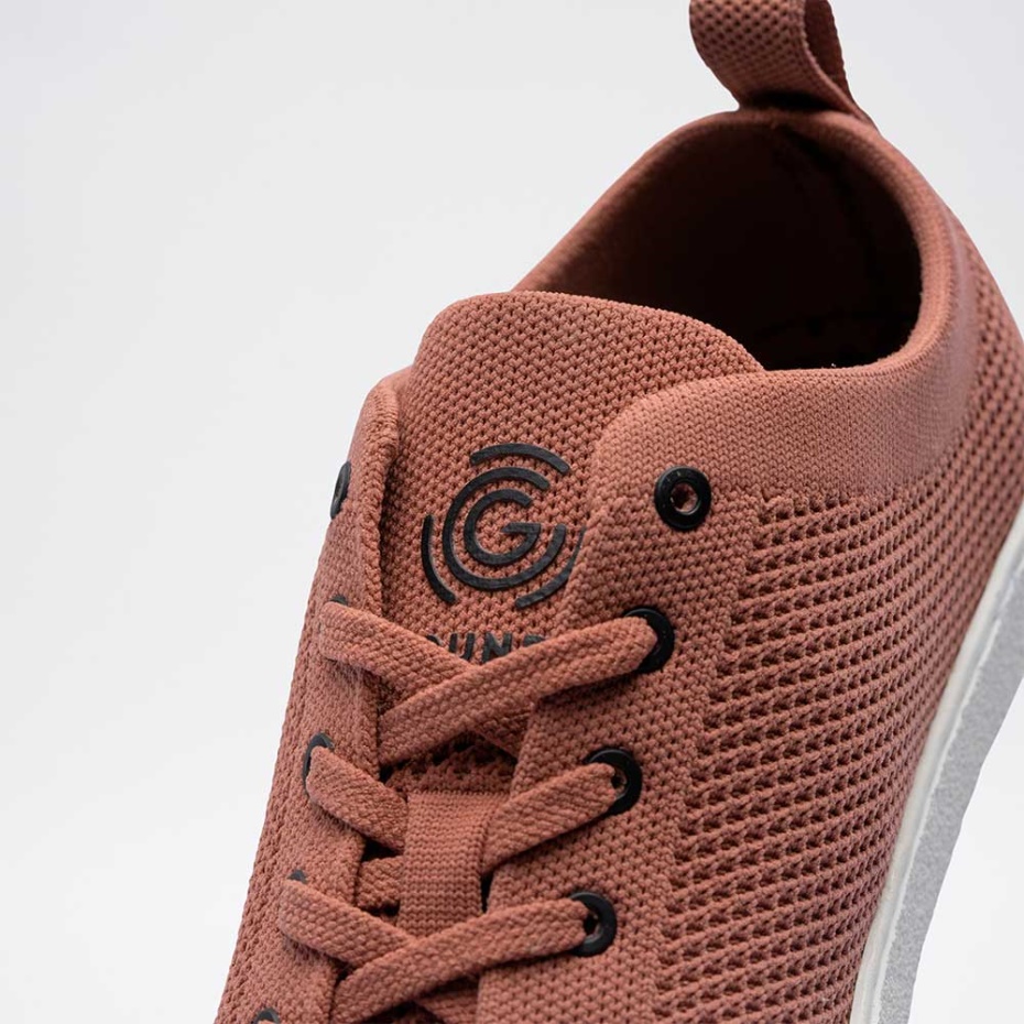 Groundies Dk Terracotta Vision Veganske Kvinder