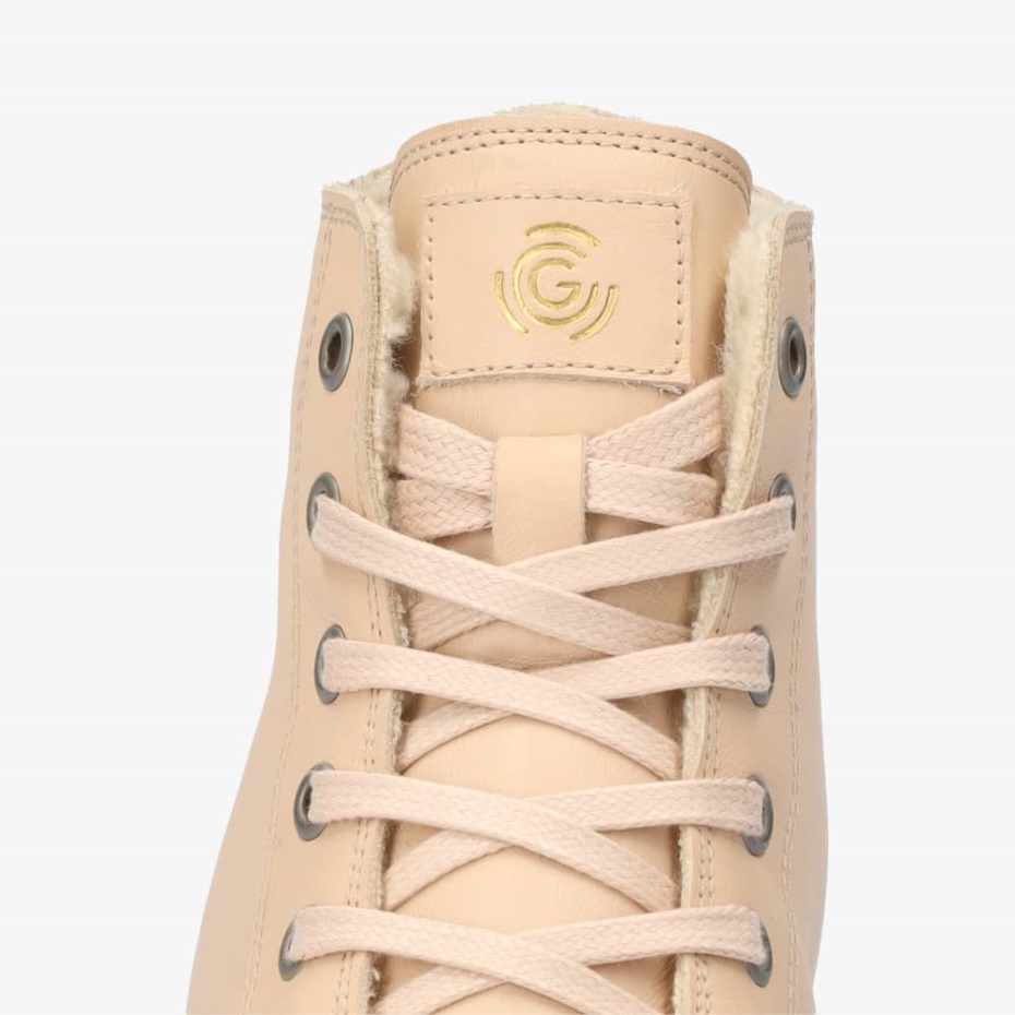 Manhattan Kvinder Beige Groundies Dk