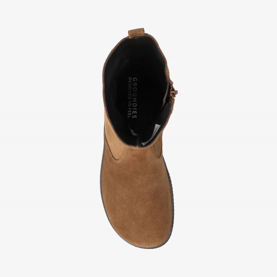 Odessa Kvinder Brune Groundies Dk