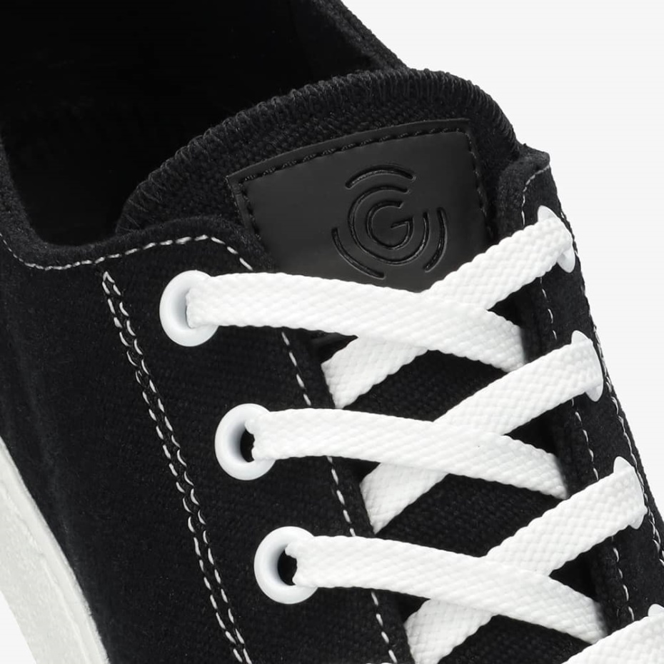 ægte Stjerne Lav Veganske Kvinder Sorte Groundies Dk