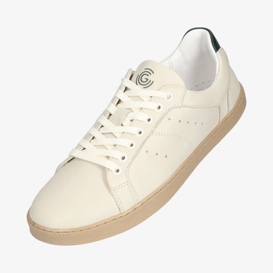 Univers Almindelige Mænd Off-white/grønne Groundies Dk