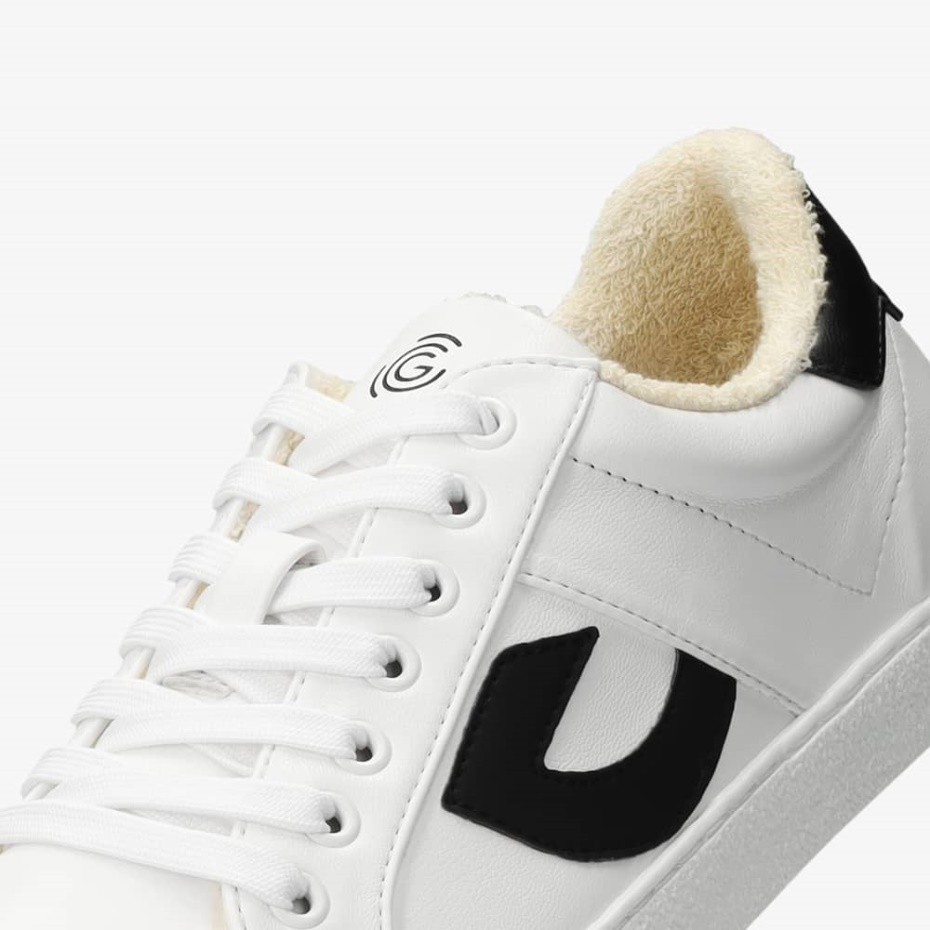 Hvid/sort Groundies Dk Greenwich Kvinder