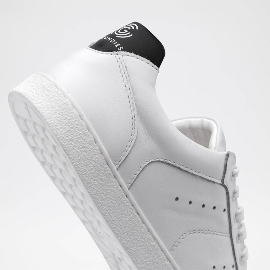 Hvid/sort Groundies Dk Univers Almindelige Kvinder