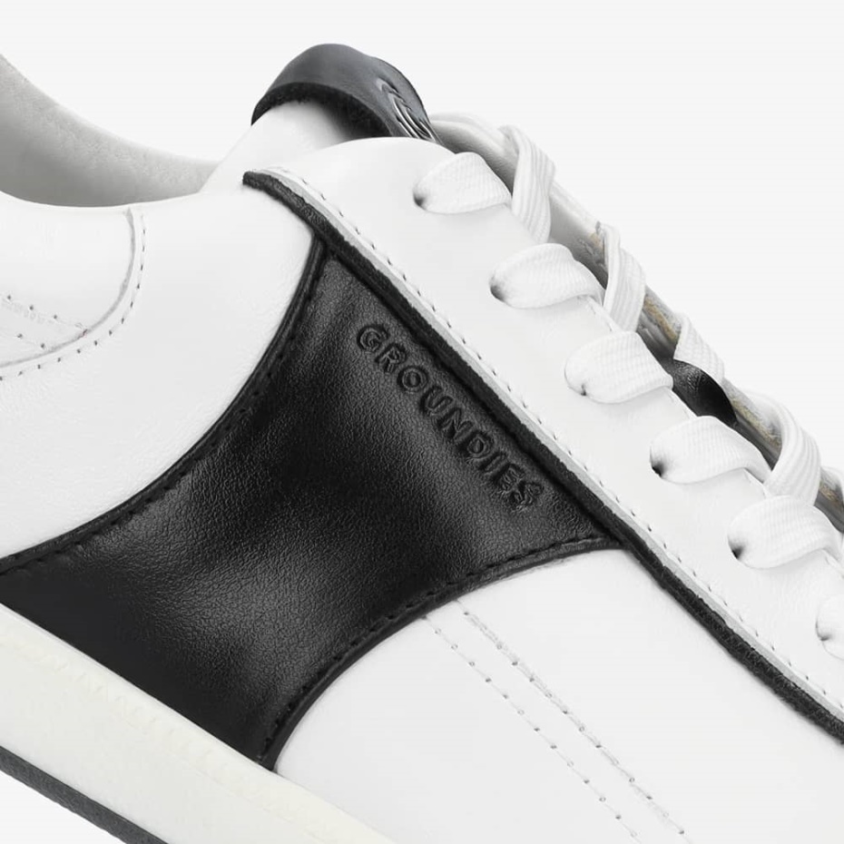 Hvid/sort Long Island Mænd Groundies Dk