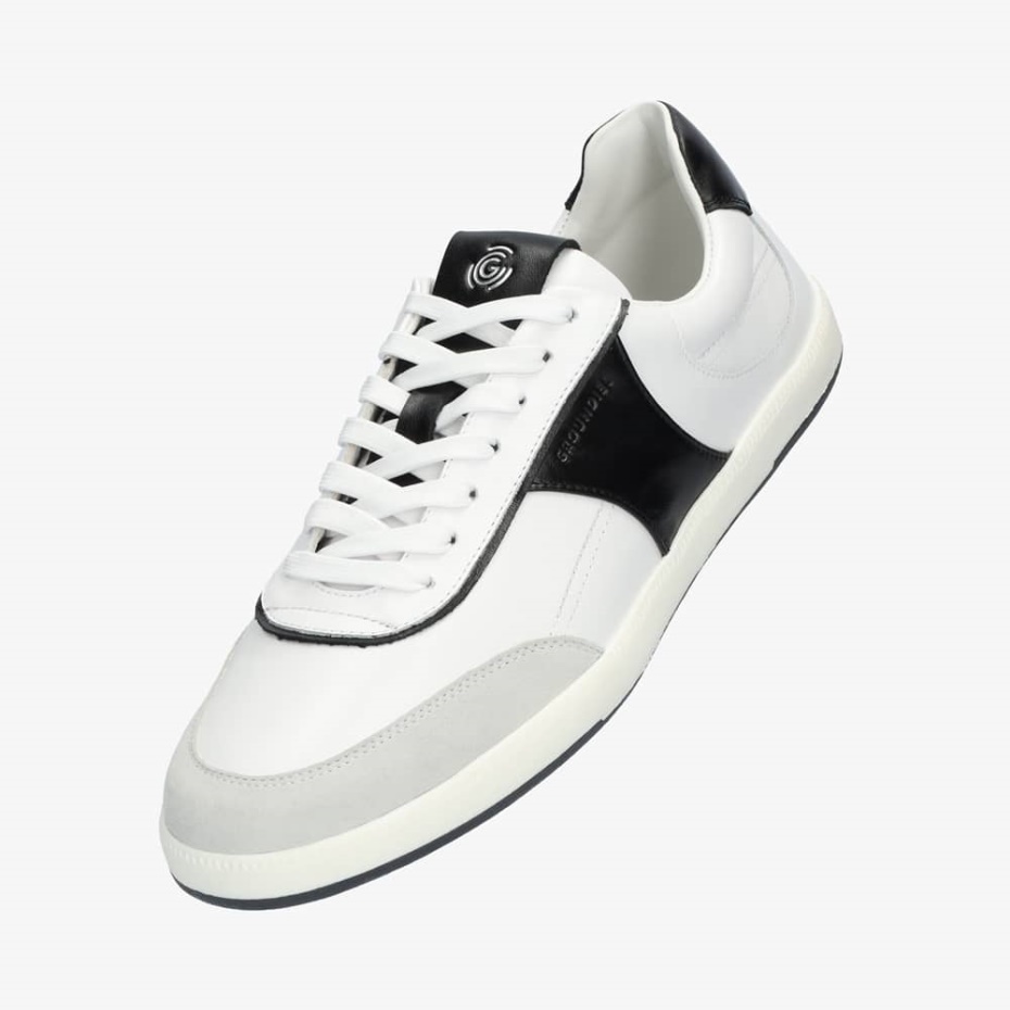 Hvid/sort Long Island Mænd Groundies Dk