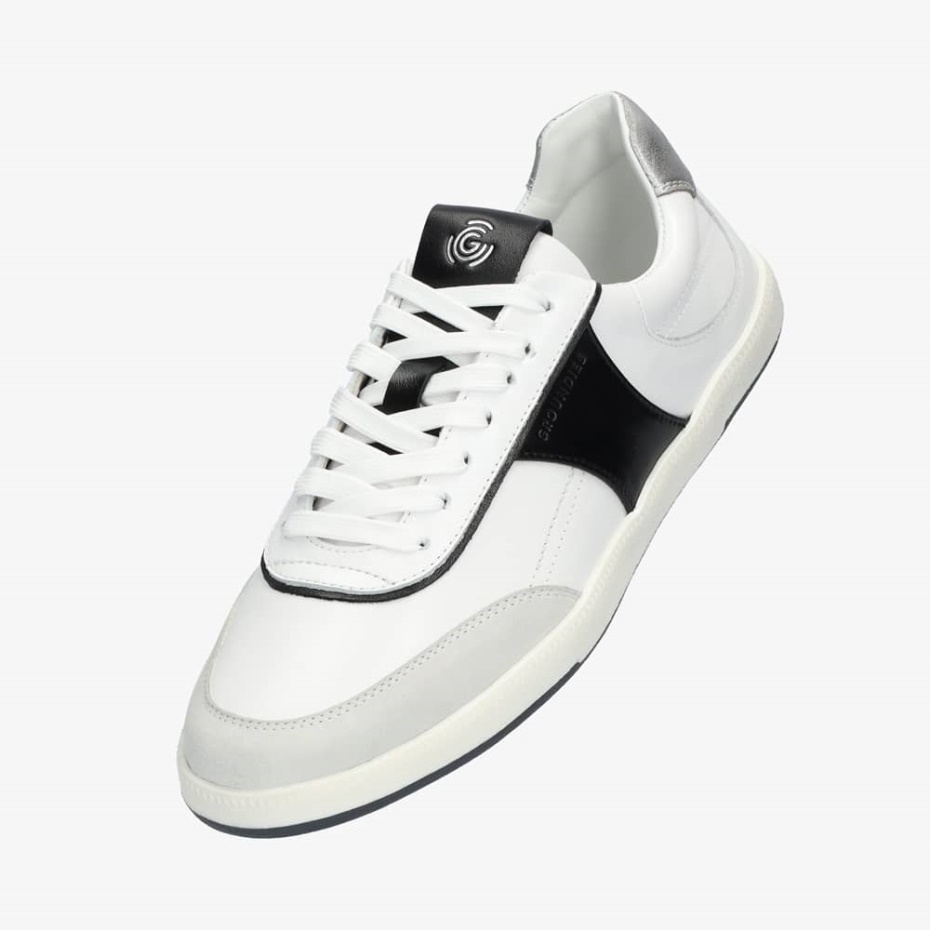 Hvid/sort Long Island Kvinder Groundies Dk